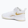 Обувки Nike React Hyperset 2 бяло/бяло/металик злато 3