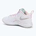 Волейболни обувки Nike Hyperset 2 SE white/hyper pink/mint foam/violet mist/pink foam 3