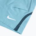 Мъжки шорти за тенис Nike Court Advantage Dri-FIT 7" denim turquoise/ armory navy/ white 3