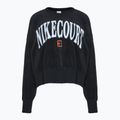 Дамски суитшърт за тенис Nike Court Heritage OOS black / black / flat pewter / white