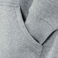 Дамски суитшърт Nike Sportswear Phoenix Fleece тъмно сиво heather/sail 3