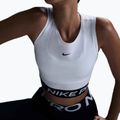 Дамска тениска за тренировка Nike Pro Dri-Fit white/black 3