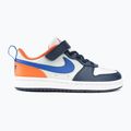 Детски обувки Nike Court Borough Low Recraft white/navy/orange 2