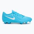 Мъжки футболни обувки Nike Phantom GX 2 Club FG/MG blue/fury white 2