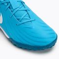 Детски футболни обувки Nike Phantom GX II Academy TF blue fury/white 7