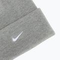Мъжка зимна шапка Nike Peak Swoosh Beanie dark grey heather/white 3