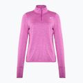 Дамска блуза с дълъг ръкав за бягане Nike Swift Element UV 1/4-Zip hot fuchsia/plum dust/heather