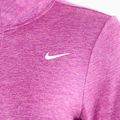 Дамска блуза с дълъг ръкав за бягане Nike Swift Element UV 1/4-Zip hot fuchsia/plum dust/heather 3