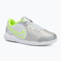 Детски футболни обувки Nike Tiempo Legend 10 Academy IC metallic silver/black/volt