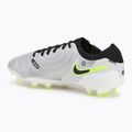 Мъжки футболни обувки Nike Tiempo Legend 10 Pro FG metallic silver/volt/black 3