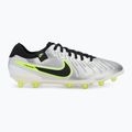 Мъжки футболни обувки Nike Legend 10 Pro Ag-Pro сребрист металик/ волтаж/ черно 2