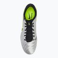 Мъжки футболни обувки Nike Legend 10 Pro Ag-Pro сребрист металик/ волтаж/ черно 5