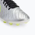 Мъжки футболни обувки Nike Legend 10 Pro Ag-Pro сребрист металик/ волтаж/ черно 7