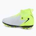 Детски футболни обувки Nike Phantom Luna 2 Academy AG Jr metallic silver/black/volt 3