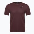 Мъжка тениска за бягане Nike Dri-Fit UV burgundy crush
