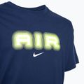 Мъжка тениска Nike Air Graphic midnight navy/volt 3