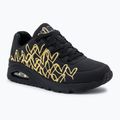 Дамски обувки SKECHERS JGoldcrown Uno Golden Heart black/multicolor metallic