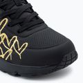 Дамски обувки SKECHERS JGoldcrown Uno Golden Heart black/multicolor metallic 7