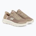 Дамски обувки SKECHERS Slip-ins Go Walk Flex Grand Entry сиво/бяло 4