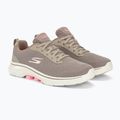 Дамски обувки SKECHERS Go Walk 7 Clear Path taupe/pink 4