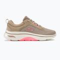 Дамски обувки SKECHERS Go Walk Arch Fit 2.0 Balin taupe/multi 2