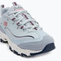 Дамски обувки SKECHERS D'Lites Bold Views light blue/multi 7