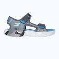 Детски сандали SKECHERS S-Lights Creature Splash в цвят въглен/синьо