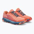 Дамски обувки за бягане HOKA Torrent 3 papaya/real teal 5