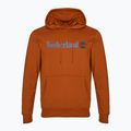 Мъжки суитшърт Timberland Linear Logo Hoodie umber