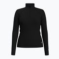 Дамска термоактивна блуза Smartwool Classic Thermal Merino Base Layer 1/4 Zip Boxed черна