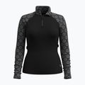 Дамски термален суитшърт Smartwool Classic Thermal Merino Base Layer 1/4 Zip Boxed black digi snow 3