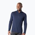 Мъжка термоактивна блуза Smartwool Classic Thermal Merino Base Layer 1/4 Zip Boxed дълбоко тъмносиня