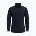 Мъжка термоактивна блуза Smartwool Classic Thermal Merino Base Layer 1/4 Zip Boxed дълбоко тъмносиня 4