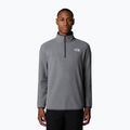 Мъжки суитшърт The North Face 100 Glacier 1/4 Zip medium grey heather