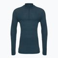 Мъжки термо суитшърт Smartwool Intraknit Thermal Merino Base Layer 1/4 Zip twilight blue 3