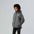 Детско пухено яке The North Face Reversible Perrito Hooded black/smoked pearl 5