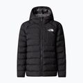Детско пухено яке The North Face Reversible Perrito Hooded black/smoked pearl 6