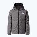 Детско пухено яке The North Face Reversible Perrito Hooded black/smoked pearl 8
