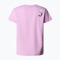 Детска тениска The North Face Graphic Relaxed Tee cyber pink 2