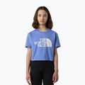 The North Face Crop Easy Tee виртуална синя детска тениска