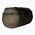 The North Face Base Camp Duffel S 50 л пътна чанта нова тъмнозелена/димящо кафява/полезна кафява