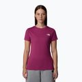 Дамска тениска The North Face Simple Dome Slim Tee cyber berry