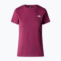 Дамска тениска The North Face Simple Dome Slim Tee cyber berry 4