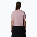 Дамска тениска The North Face Simple Dome Cropped Slim Tee metal pink 3