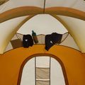 The North Face Wawona 4P light exuberance orange/ timber tan/ new taupe green Палатка за къмпинг за 4 човека 12