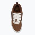 Кафяви обувки Vans Knu Skool от велур 5