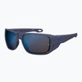 Мъжки слънчеви очила Under Armour Attack MD S3 blue metalized/blue multilayer oleophobic 2