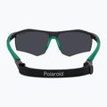 Polaroid PLD 7055/S матово черно зелено/зелено огледало поляризирани мъжки слънчеви очила 5
