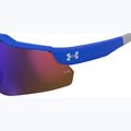 Детски слънчеви очила Under Armour Levelup Jr S3 матово синьо сиво/инфрачервено 7