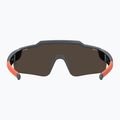 Детски слънчеви очила Under Armour Levelup Jr S3 с метализирано сиво/златно огледало 4